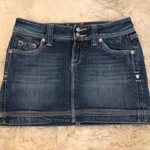 NWOT Sang Real Denim Mini